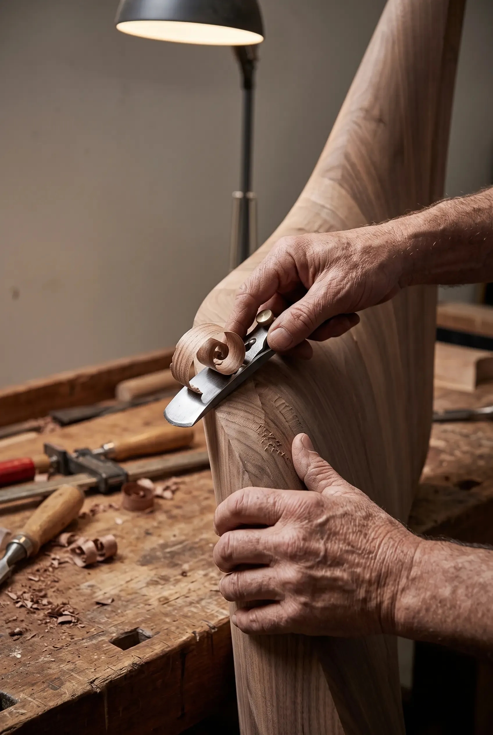 Hand-sculpting and precision contour shaping